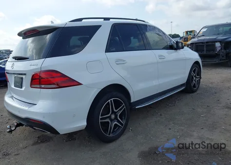 2016 Mercedes-Benz Gle 400 4Matic из США, поврежденный, VIN 4JGDA5GBXGA672313